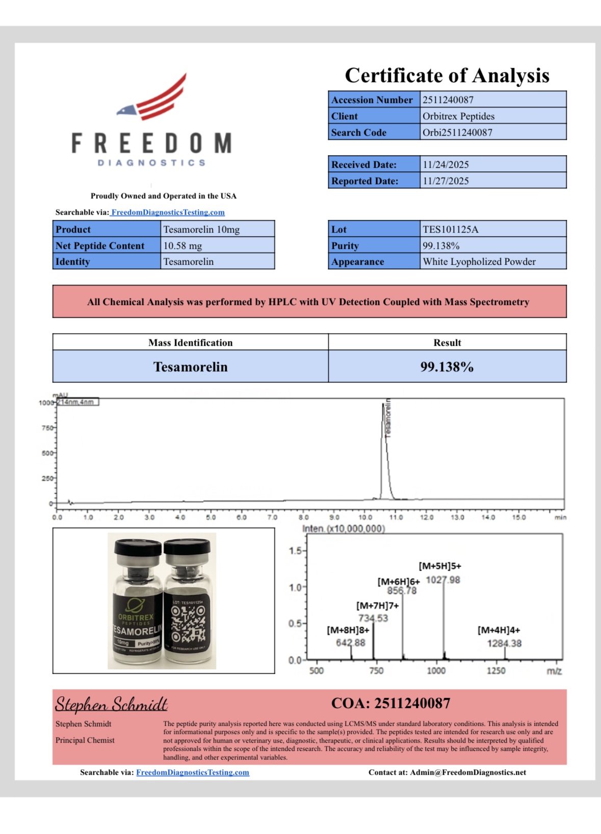 Tesamorelin 10mg - Image 2