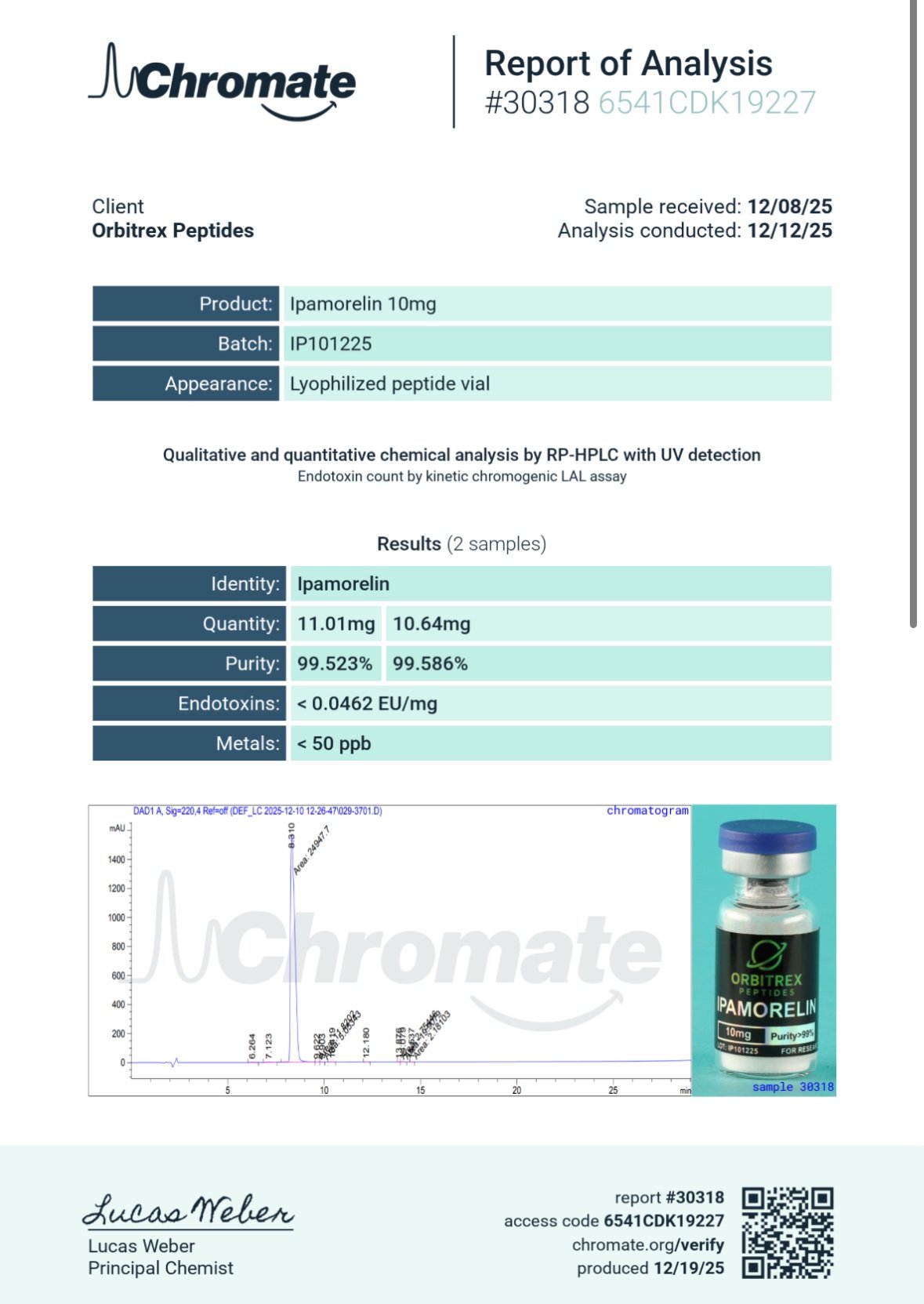 Ipamorelin 10mg - Image 2