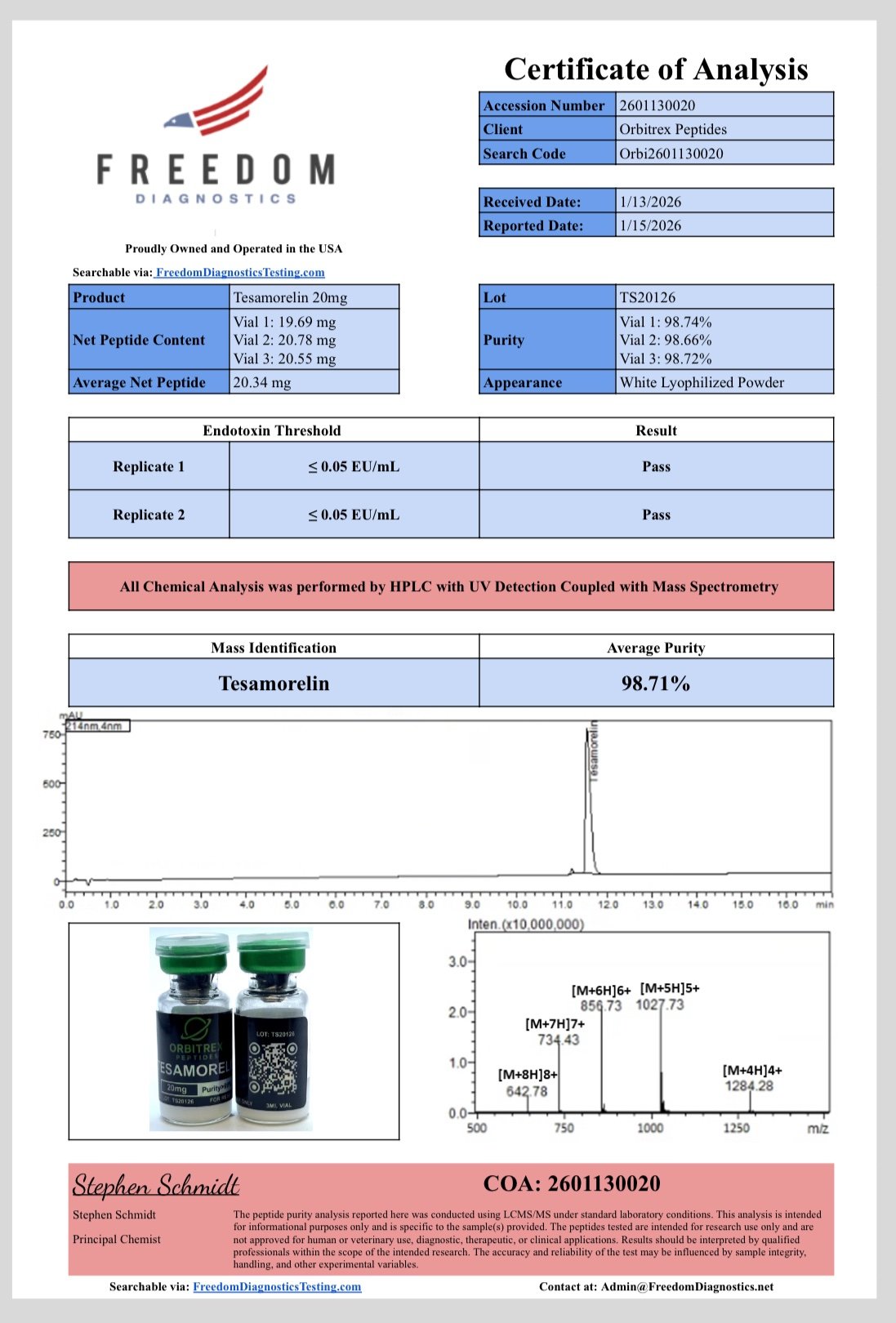 Tesamorelin 20mg - Image 2