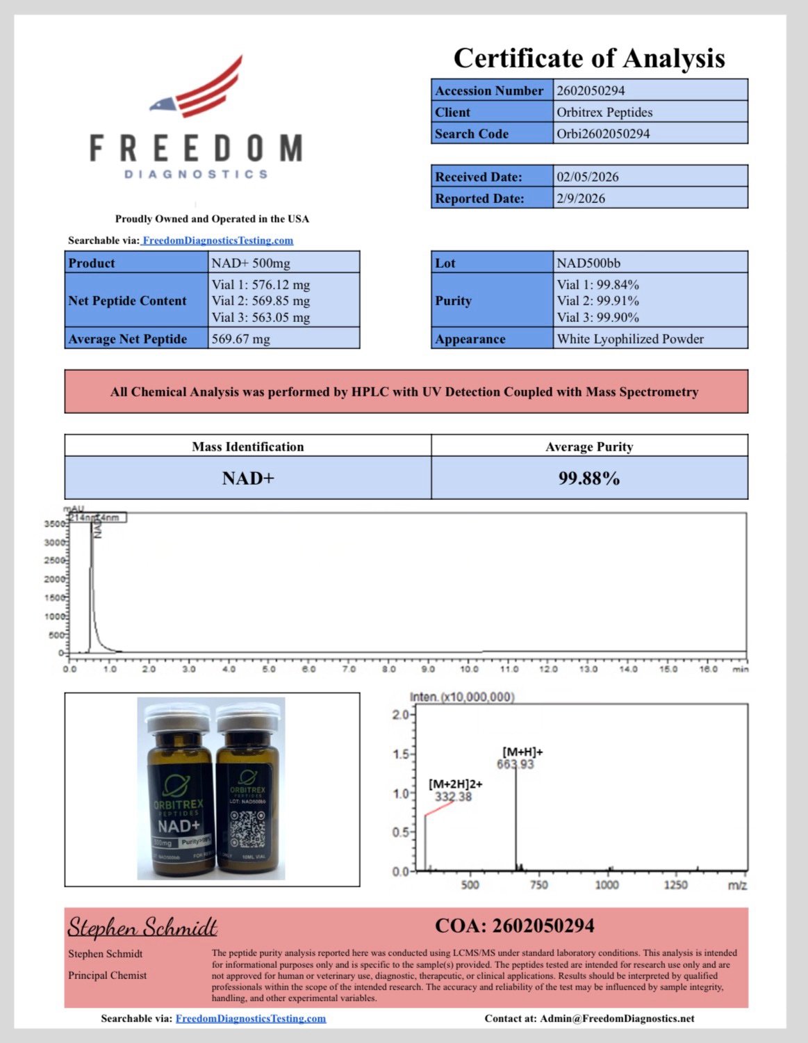 NAD+ 500mg - Image 2